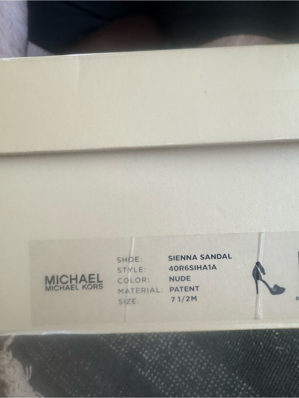 Vintage early 2000’s Michael Kors Tan High Heel Ankle Strap Sandals - Picture 4 of 4